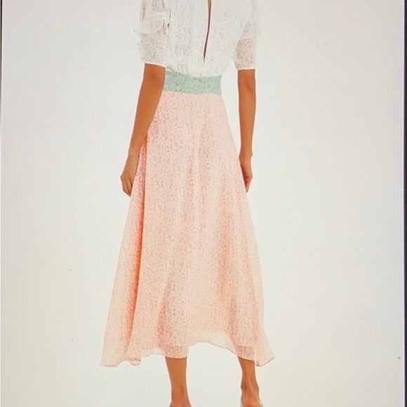 Devine Heritage mixed print midi dress nwt - Picture 2 of 11